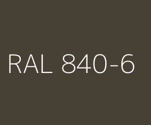 Couleur RAL 840-6 