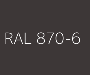 Couleur RAL 870-6 