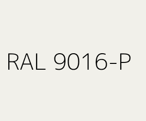 Couleur RAL 9016-P BLANC SIGNALISATION