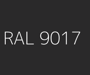 Couleur RAL 9017 NOIR SIGNALISATION